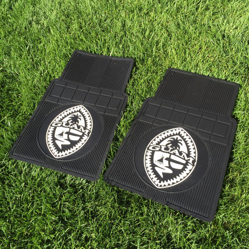 2-Set Premium All-Weather Tribal Guam Seal Car and Truck Front Mats