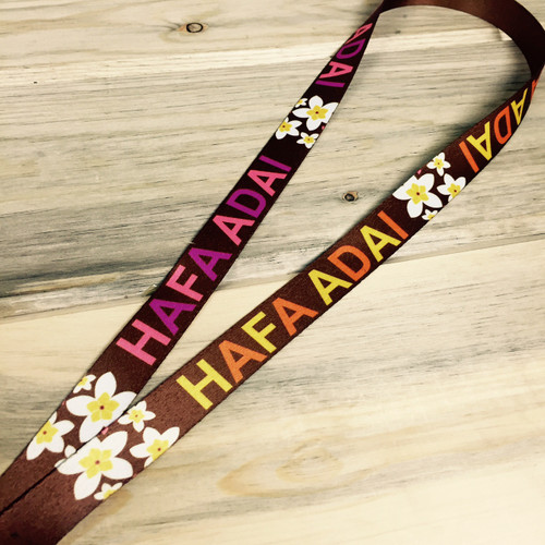 33" Hafa Adai Lanyard with Clasp CNMI/Guam