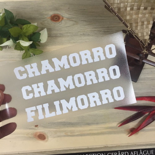 Chamorro Filimoro Filipino Blend Sticker Decal