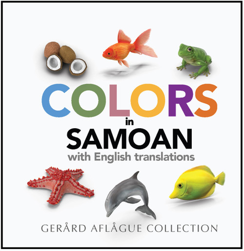 New! Samoan Colors Book with English Translations