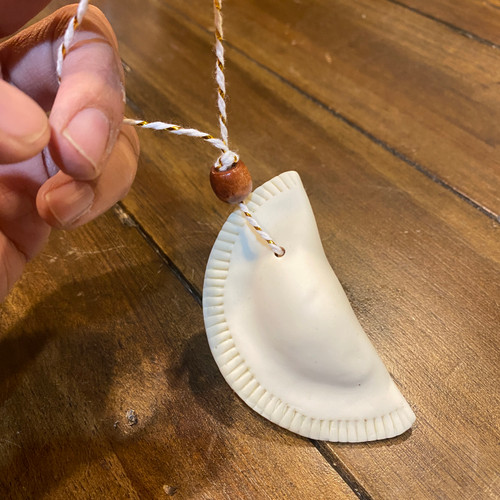 Handmade Turnover, Empanada, Pierogi Christmas Ornament