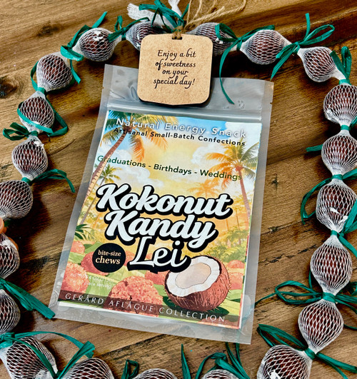 Kokonut Kandy Lei