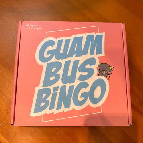 Guam Bus Chamoru Bingo Game