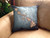 Heavy-Textured Hawaiian Islands in Plumeria Pillow - 15x15 inches