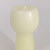 Hand Carved Guam/CNMI Latte Stone Beige Candle - 3x9 Inch