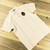 Ladies Embroidered Modern Guam Seal Pique Knit White Polo