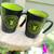 2-pc Palm Green Guam CNMI Latte Stone Mug Set