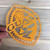 Tribal Guam Seal Yellow Vinyl Decal - 6x8