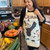 Guam Map Polyester/Cotton Fullsize Apron