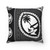 Tribal Guam Seal Black and White Polyester Square Pillow