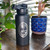 Black Tribal Guam Seal Motif Thermos with Spout