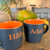 Two-Piece Orange Hafa Adai Mugs