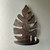 16" Wood Monstera Wall Mount