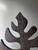 16" Wood Monstera Wall Mount