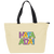 Hafa Adai Rainbow Zip Tote Bag