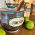 Smokey Brown Artisan Fina'denne’ Serving Pot, Cover, and Wood Ladel