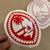 Red Guam Tribal Seal Decal - 6x5