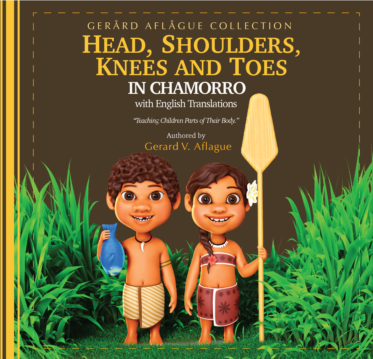 head shoulders knees and toes in chamorro with english translations