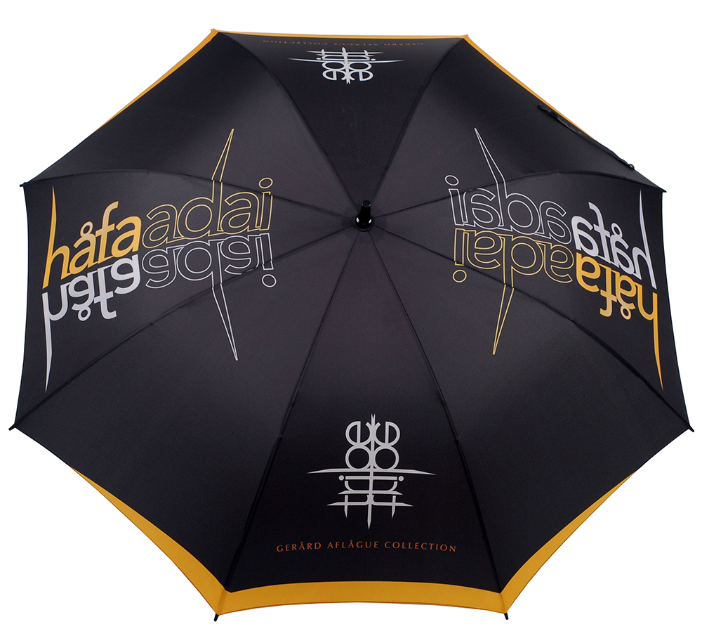 Hafa Adai Reflection Guam And Cnmi Chamorro Umbrella