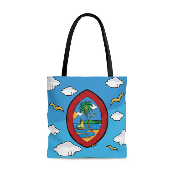 Guam Seal Motif Tote Bag Gerard Aflague Collection