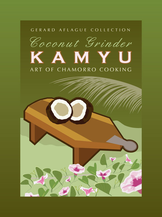 Guam Art | Guam Gift | Guam Decor | Coconut Grinder - Kamyu