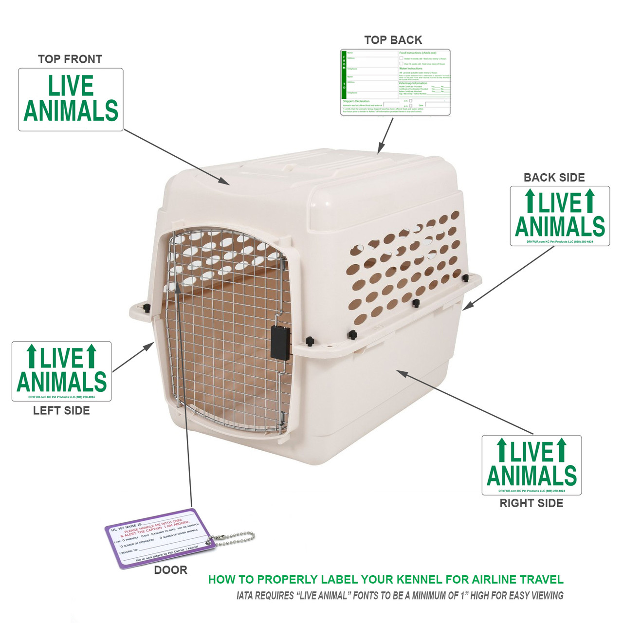 Iata clearance cat crate