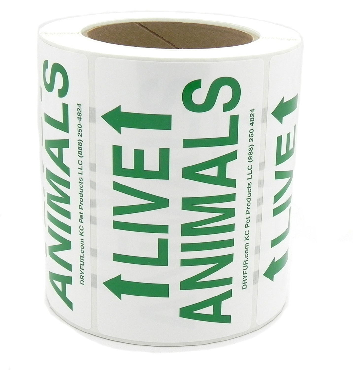 Live Animal Shipping Sticker Labels with direction arrows Roll of 500 live-animal-shipping-sticker-labels-with-direction-arrows-roll-of-500