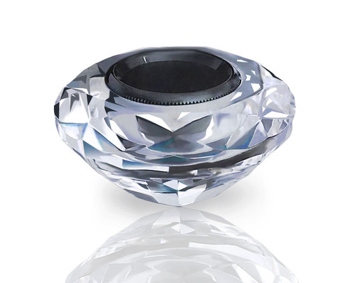 Crystal Diamond shaped Urn