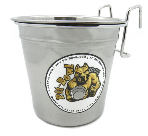 Pit bowl stainless steel water bucket