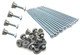 Bolts & Nuts to replace lost or misplaced kennel extension hardware