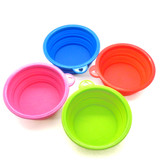 Pet Travel Bowls in Bright Neon Colors