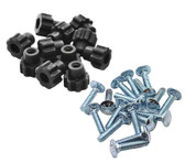 VARI kennel, Sky Kennel, Petmate replacement black fastener nuts bolts screws