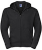 Authentic zipped hooded sweat