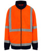 High visibility full-zip fleece