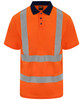 High visibility polo