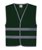 Hi-vis reflective border kids waistcoat