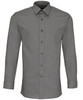 Poplin fitted long sleeve shirt