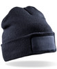 Recycled double knit printers beanie RC927