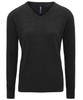 Women's cotton blend v-neck sweater AQ043