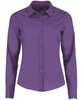 Women's poplin shirt long sleeve