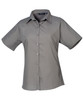 Women's short sleeve poplin blouse PR302