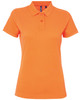 Women's polycotton blend polo