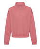 Women's cropped 1/4 zip sweat