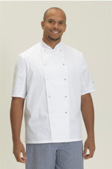 Embroidered White Chef Jacket UK By Craft Kings