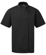 Chefs Coolchecker® short sleeve jacket PR902