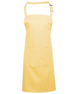 Colours bib apron with pocket PR154