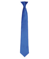 'Colours' satin clip tie PR755