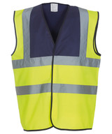 Hi-vis 2-band-and-braces waistcoat