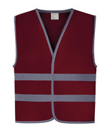 Hi-vis reflective border kids waistcoat