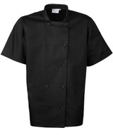 Short sleeve chefs jacket PR656